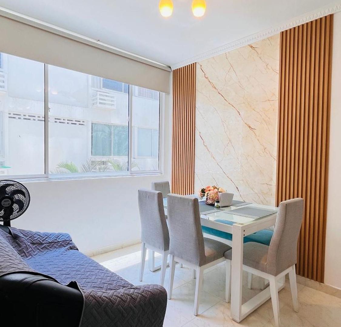 Disfruta El Mar, Moderno, Familiar Y Bien Ubicado Apartamento *